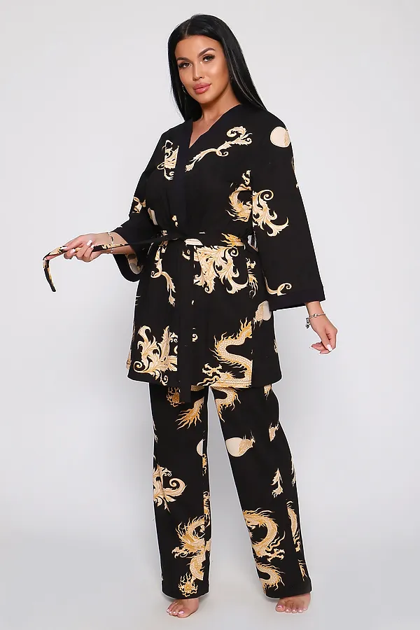 Одежда для дома НАТАЛИ, черный - фото 1