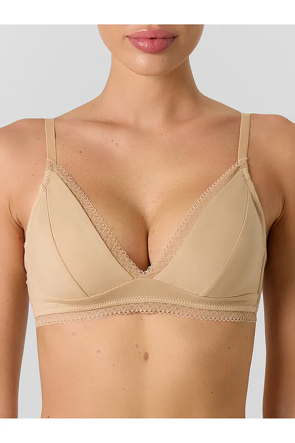 Бюстгальтер женский MARK FORMELLE, обжаренный миндаль - фото 1