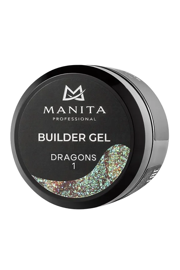 Manita Professional Гель моделирующий для ногтей / Builder Gel Dragons №01, 15 мл KRISTALLER, - - фото 1