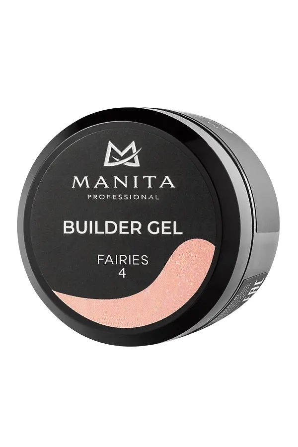 Manita Professional Гель моделирующий для ногтей / Builder Gel Fairies №04, 15 мл KRISTALLER, - - фото 1