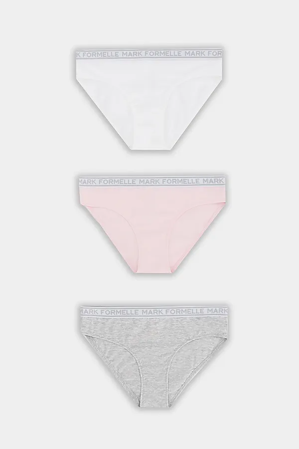 Трусы для девочек (3шт.) MARK FORMELLE, розовый - фото 1