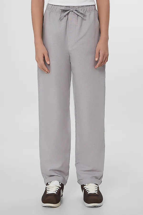 Брюки MARK FORMELLE, серый пепел - фото 1