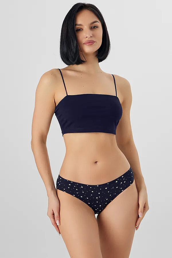 Трусы женские MARK FORMELLE, звездочки на т.синем - фото 1