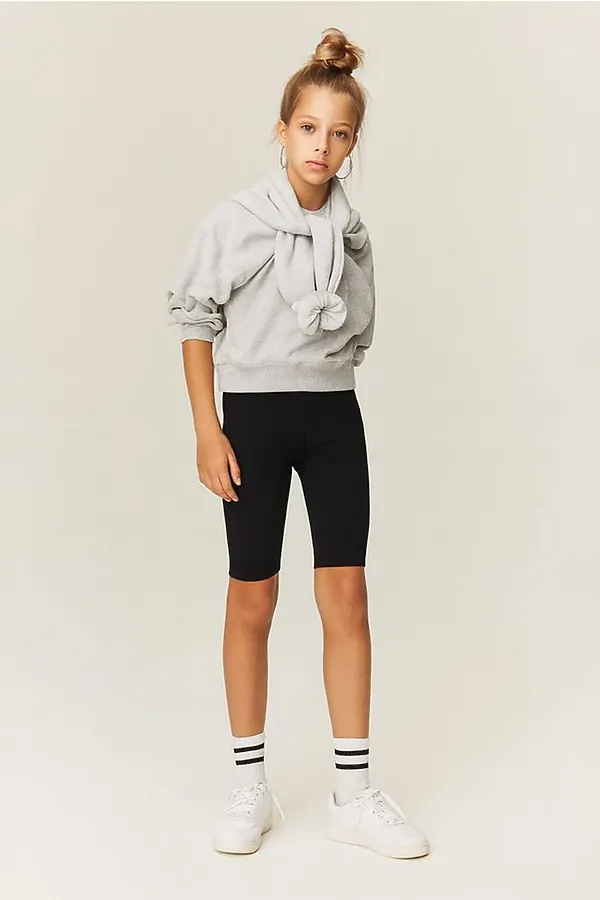 Шорты для девочек MARK FORMELLE, черный - фото 1