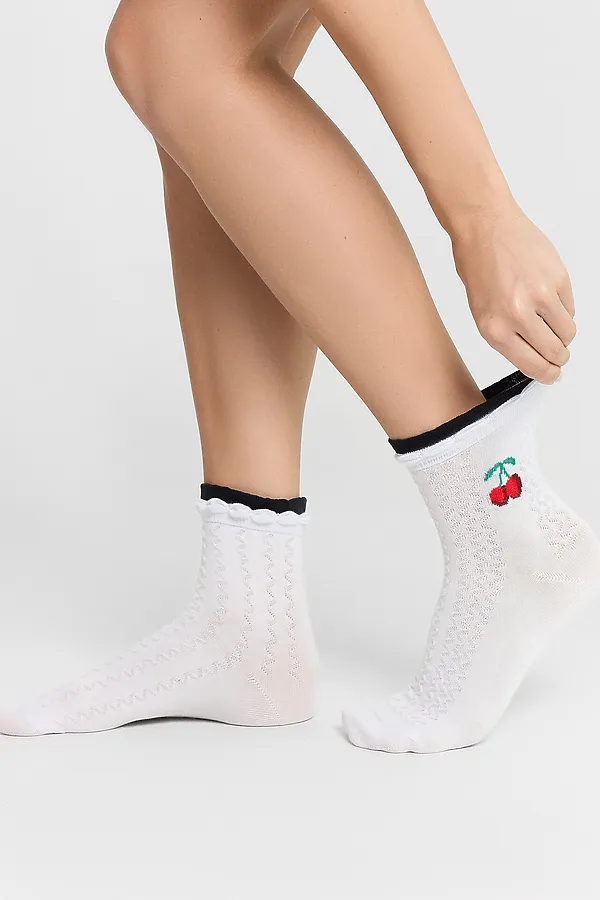 Носки женские MARK FORMELLE, белый - фото 1