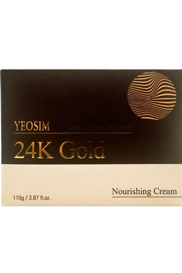 YEOSIM Питательный крем для лица с экстрактом золота / 24K Gold Nourishing Cream, 110 г KRISTALLER, - - фото 1