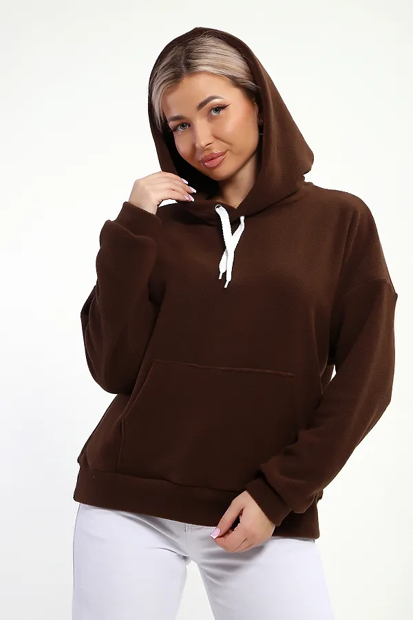 Толстовка 18114 НАТАЛИ, кофе - фото 1