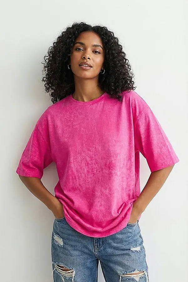 Футболка 14502 НАТАЛИ, фуксия - фото 1