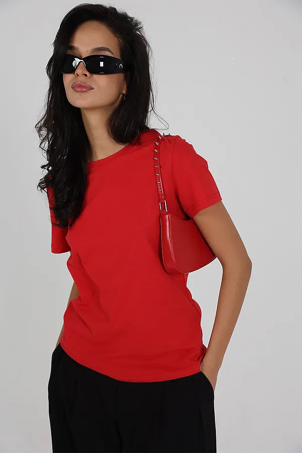 Футболка 15 НАТАЛИ, красный - фото 1