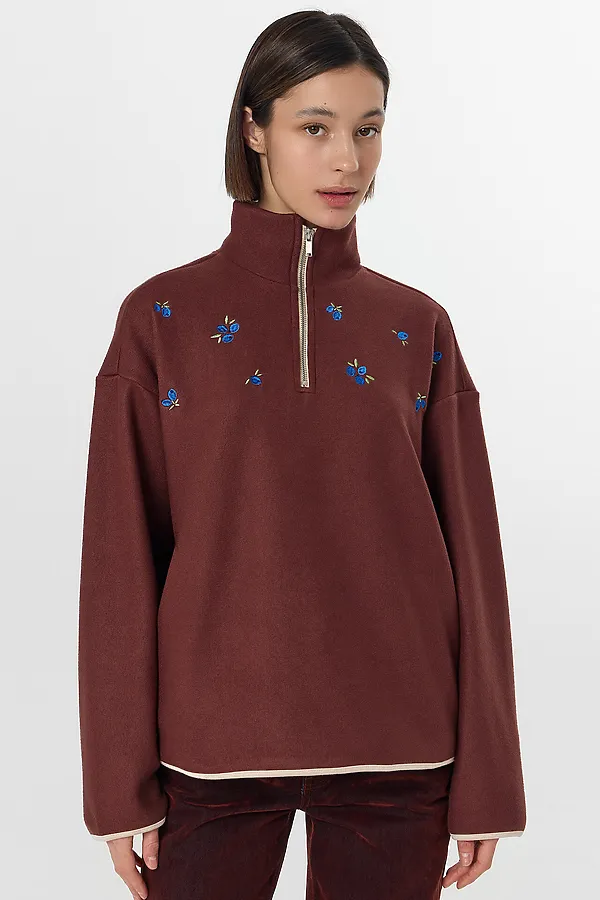 Толстовка женская MARK FORMELLE, ромовый - фото 1