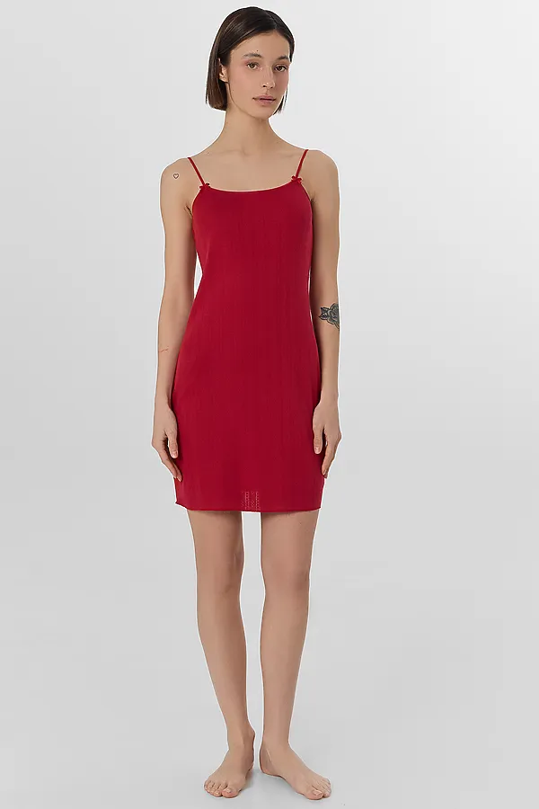 Сорочка ночная женская MARK FORMELLE, алый - фото 1