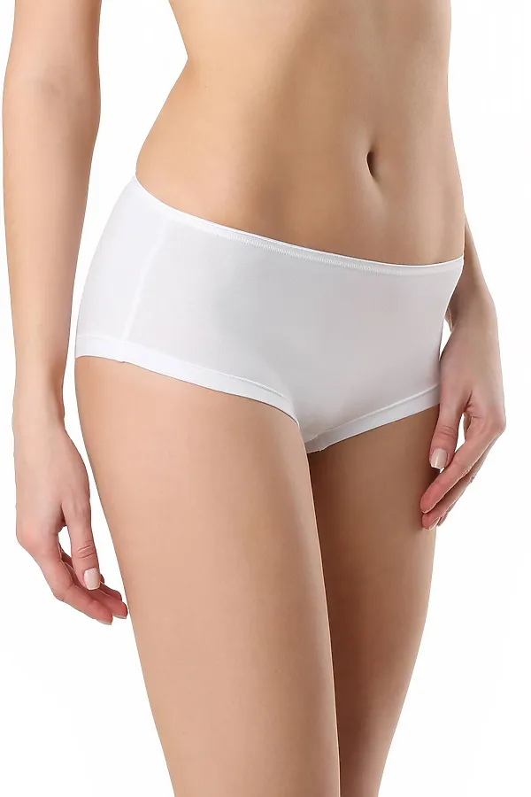 CONTE BASIC COLLECTION LSH 2015 Трусы женские "шортики" (в коробке) CONTE ELEGANT, белый - фото 1