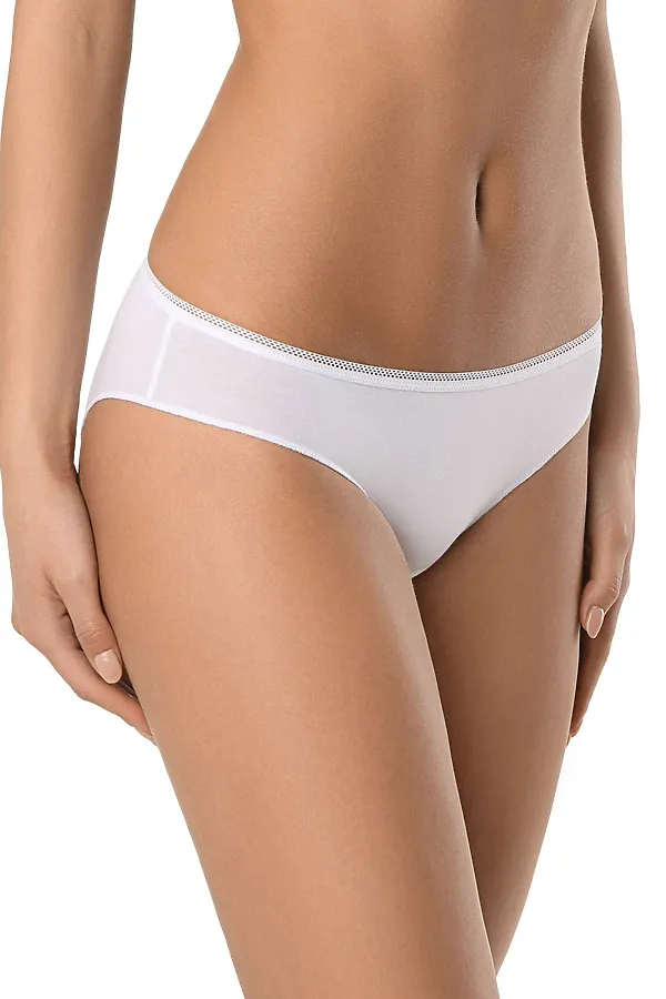 CONTE BASIC COLLECTION LB 2002 Трусы женские "слип" (на вешалке) CONTE ELEGANT, белый - фото 1