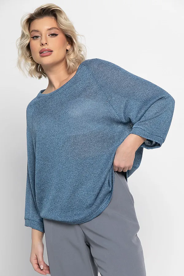 Блуза Океания LADY TAIGA, джинс - фото 1