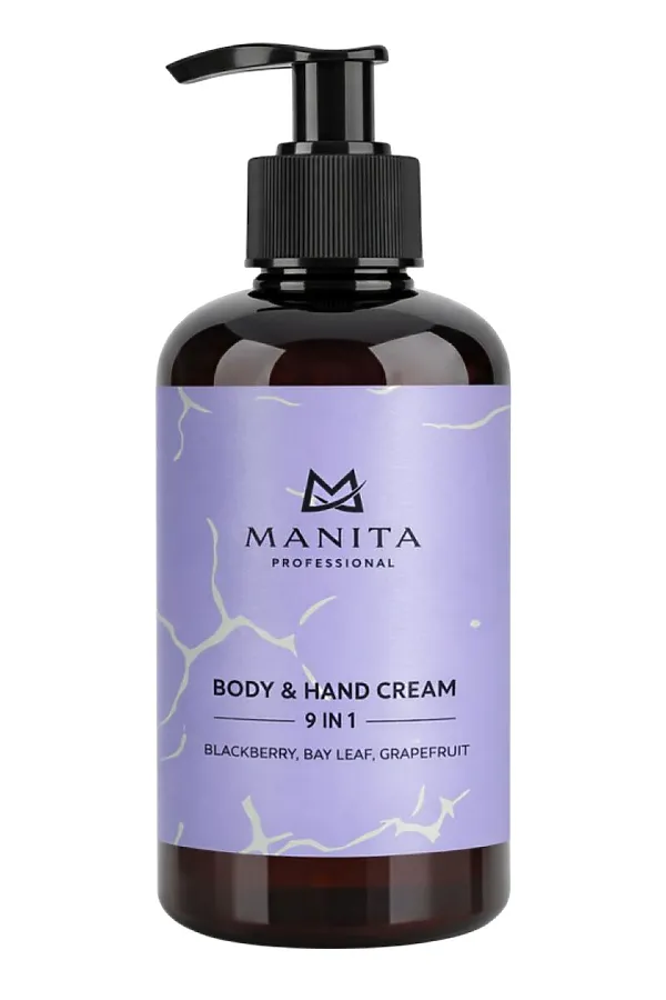 Manita Professional Парфюмированный крем для рук и тела / Blackberry, Bay Leaf, Grapefruit, 300 мл KRISTALLER, - - фото 1