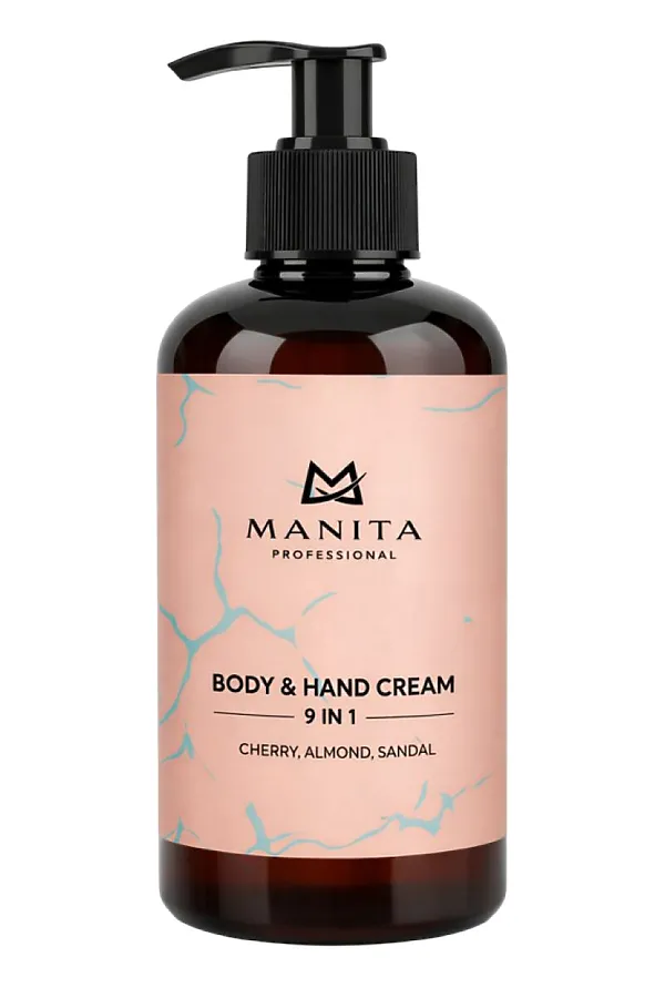 Manita Professional Парфюмированный крем для рук и тела / Cherry, Almond, Sandal, 300 мл KRISTALLER, - - фото 1