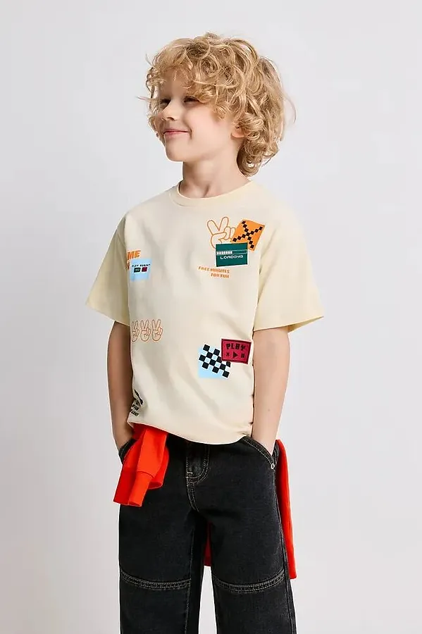 Футболка ACOOLA, крем - фото 1