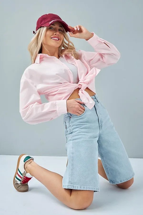 Шорты F5, стирка светлая - фото 1