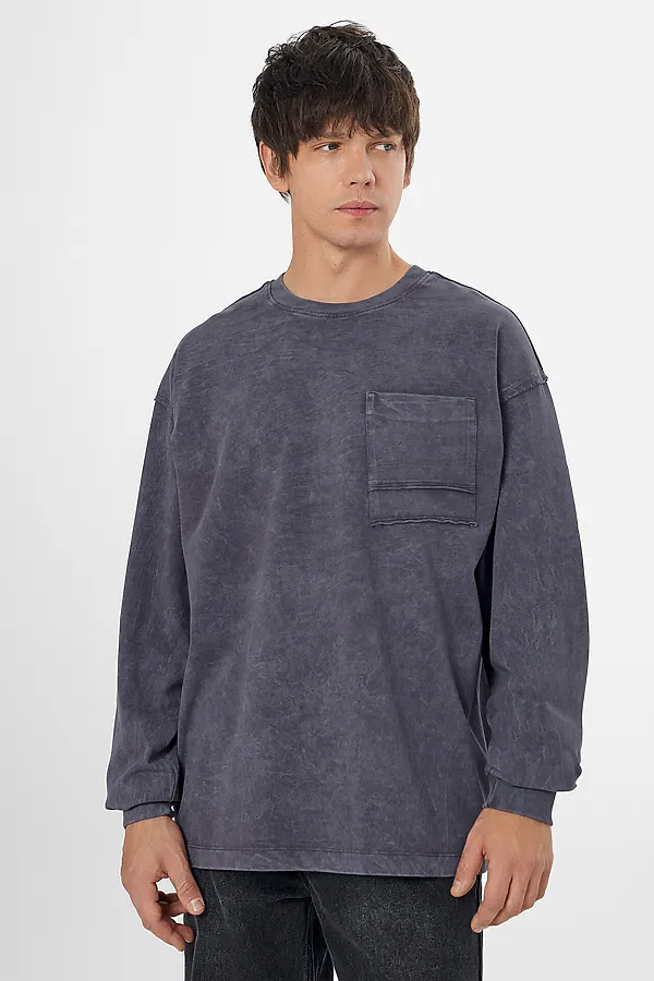 Лонгслив мужской MARK FORMELLE, графит - фото 1