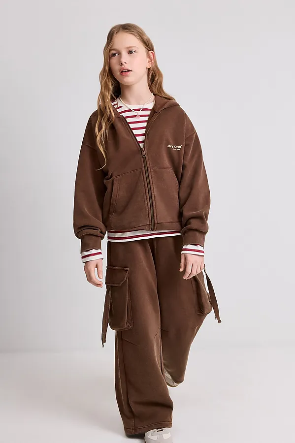 Брюки ACOOLA, коричневый - фото 1