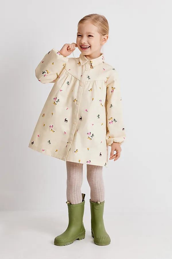 Платье ACOOLA, бежевый принт - фото 1