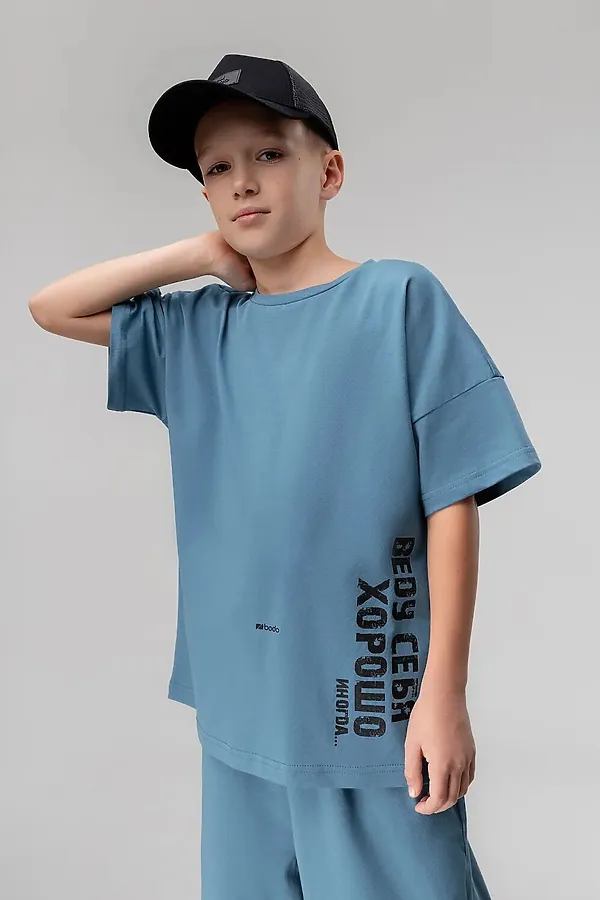 Костюм (Водолазка+Брюки) BODO-S, деним - фото 1