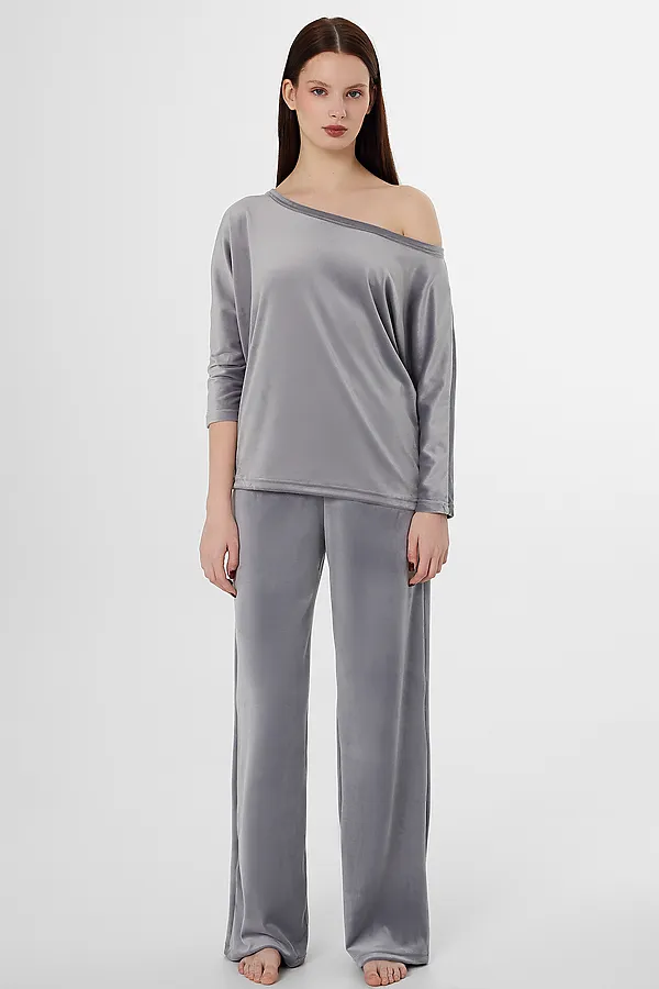 Комплект женский (джемпер, брюки) MARK FORMELLE, серый - фото 1