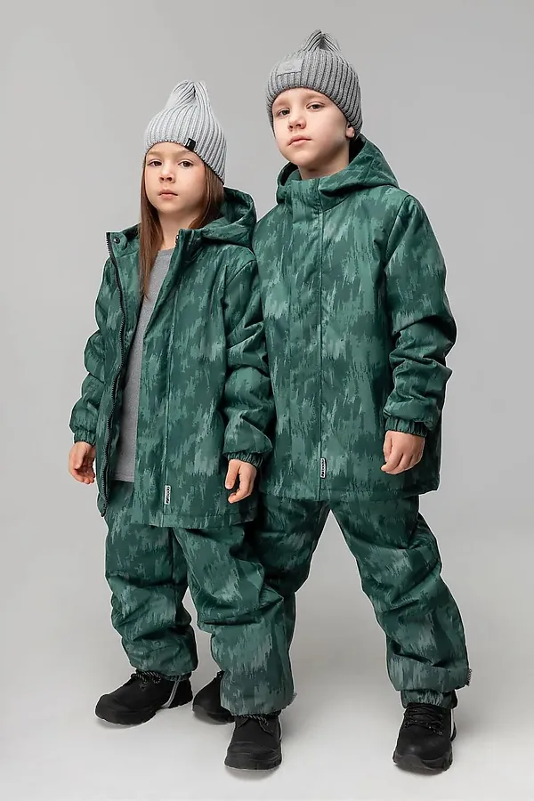 Костюм (Куртка+Брюки) BODO, зеленый - фото 1