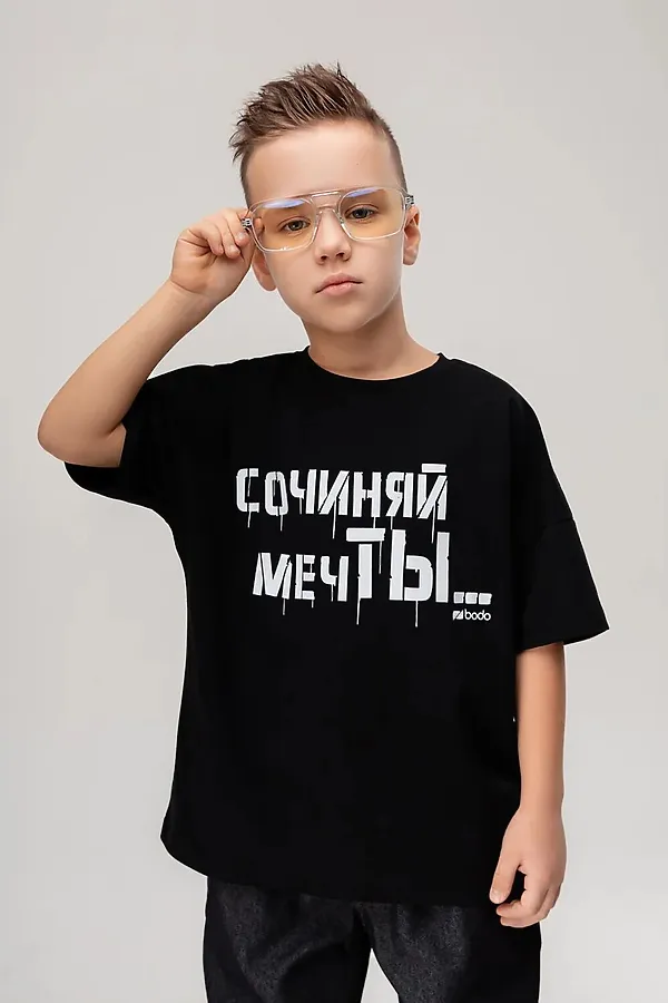 Футболка BODO, черный - фото 1