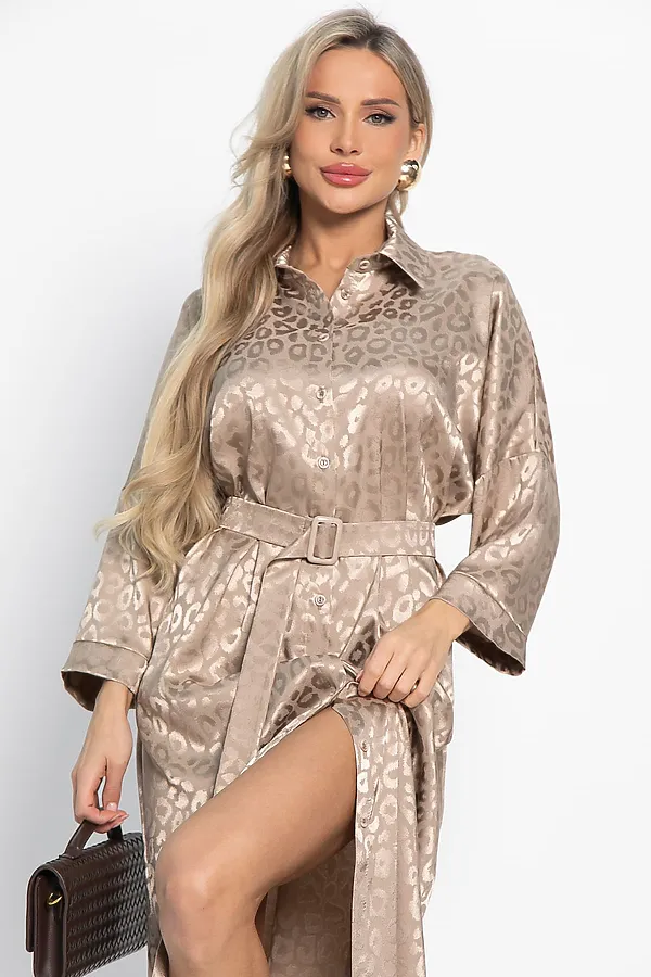 Платье Сьюзен LADY TAIGA, капучино - фото 1