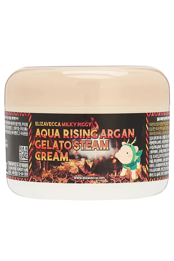 Elizavecca Крем паровой увлажняющий / Aqua Rising Argan Gelato Steam Cream, 100 мл KRISTALLER, - - фото 1
