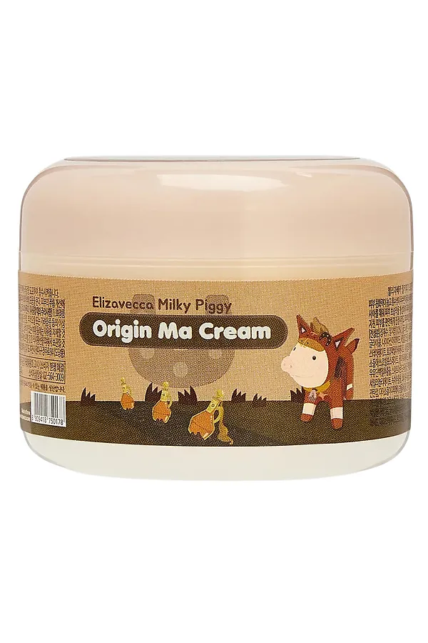Elizavecca Крем для лица с лошадиным жиром / Milky Piggy Origin Ma Cream, 100 мл KRISTALLER, - - фото 1
