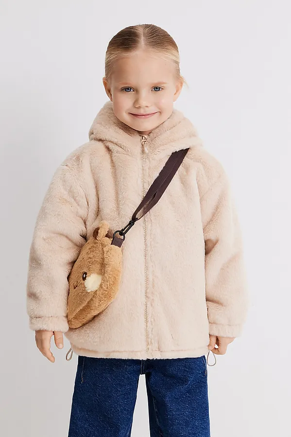 Комплект (Куртка+сумка) ACOOLA, бежевый - фото 1