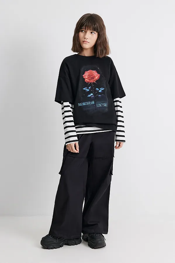 Брюки ACOOLA, черный - фото 1