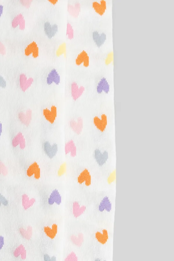 Колготки ACOOLA, белый принт - фото 1