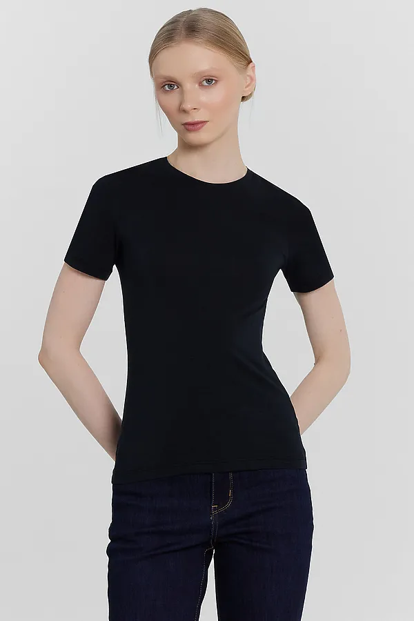 Футболка женская MARK FORMELLE, черный - фото 1