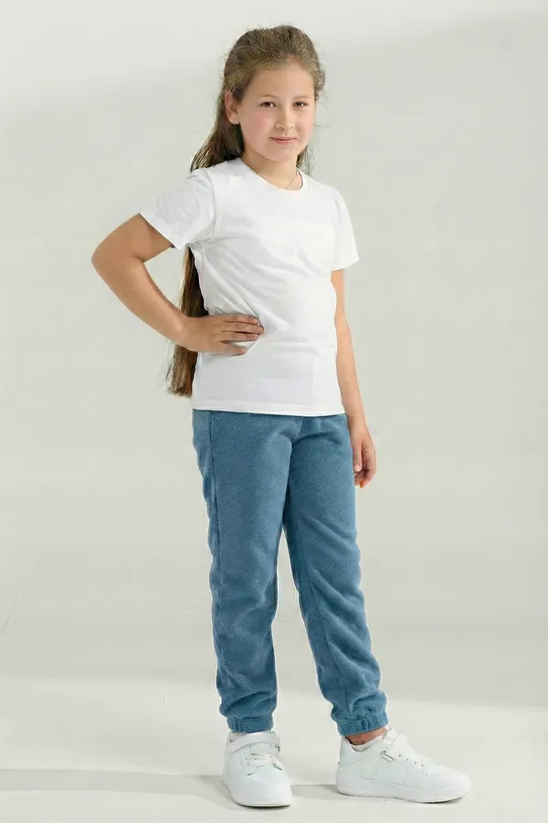 Детские брюки 7493 НАТАЛИ, джинс - фото 1