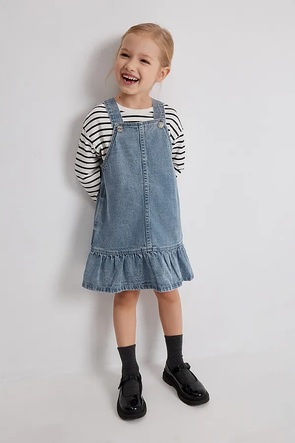 Сарафан джинсовый ACOOLA, синий - фото 1