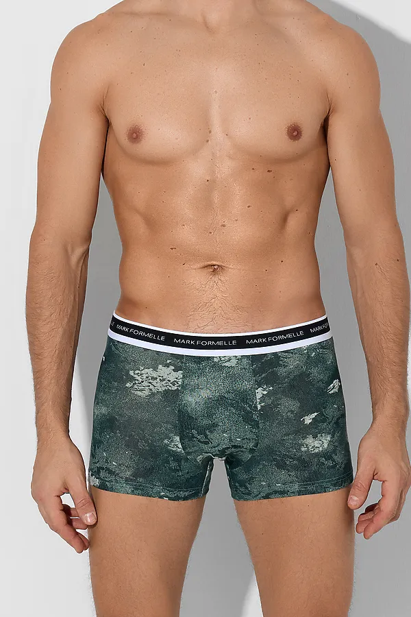 Трусы мужские MARK FORMELLE, милитари - фото 1