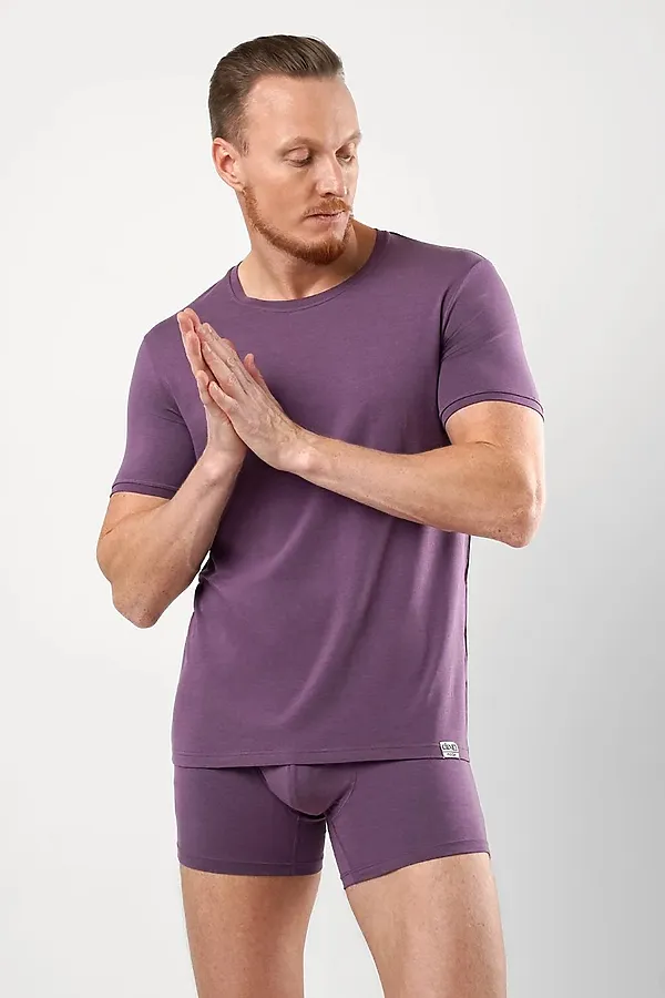 Футболка CLEVER, т.фиолетовый - фото 1