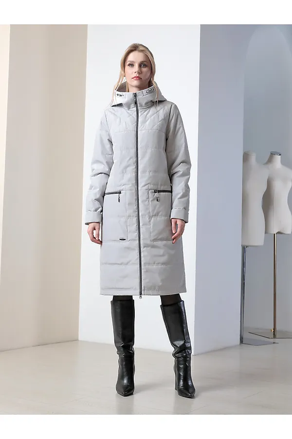Пальто DIZZYWAY, св.серый - фото 1