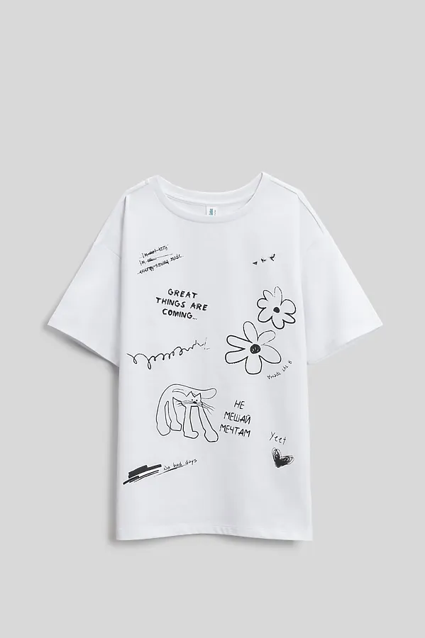 Футболка ACOOLA, белый - фото 1