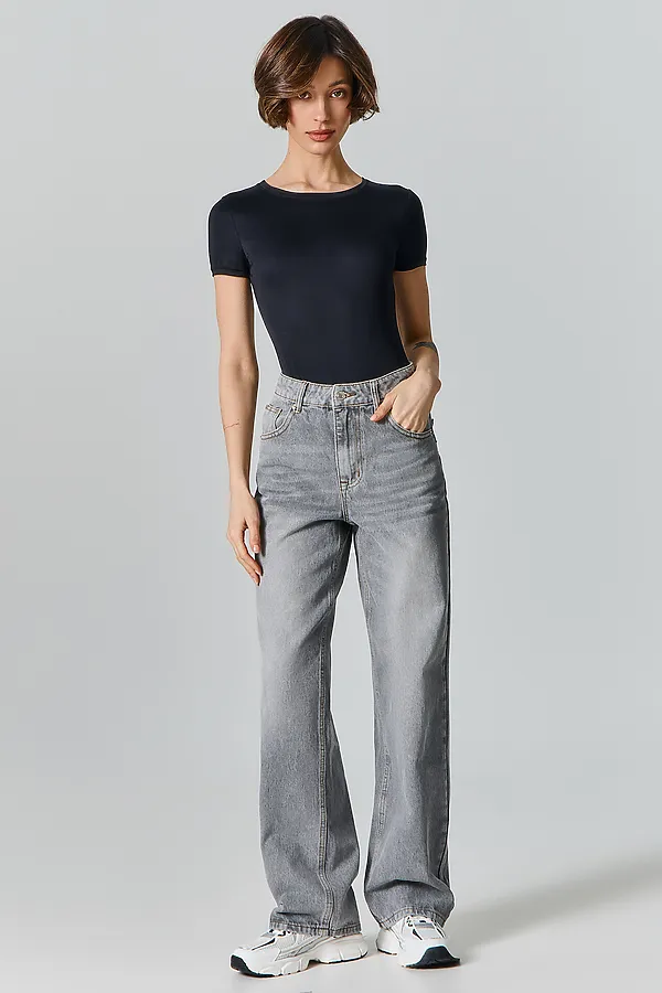 Джинсы женские MARK FORMELLE, светло -серый - фото 1