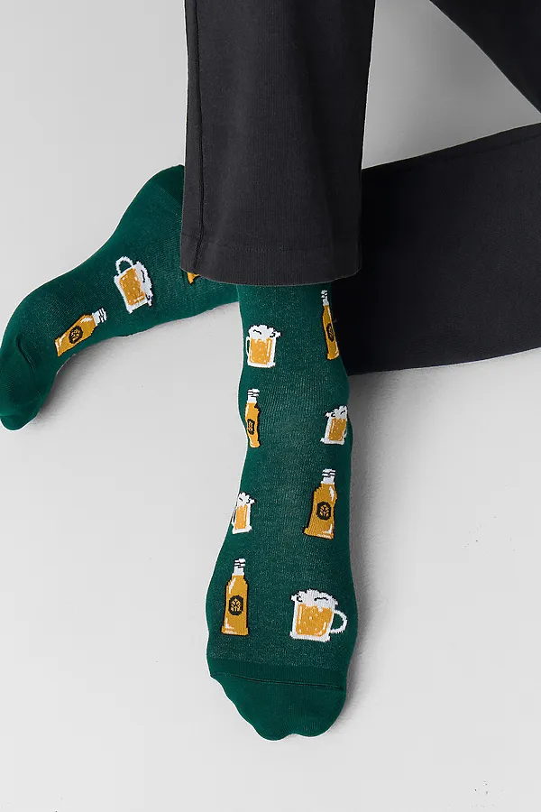 Носки мужские MARK FORMELLE, хвойный - фото 1