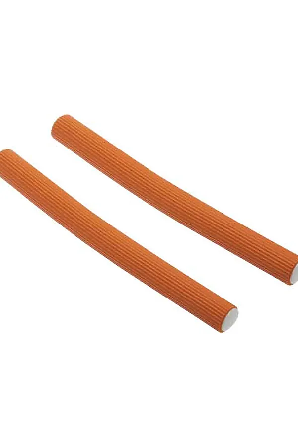 Dewal Beauty Бигуди-бумеранги для волос, оранжевый, Ø 17 мм, 18 см, 10 шт. KRISTALLER, - - фото 1