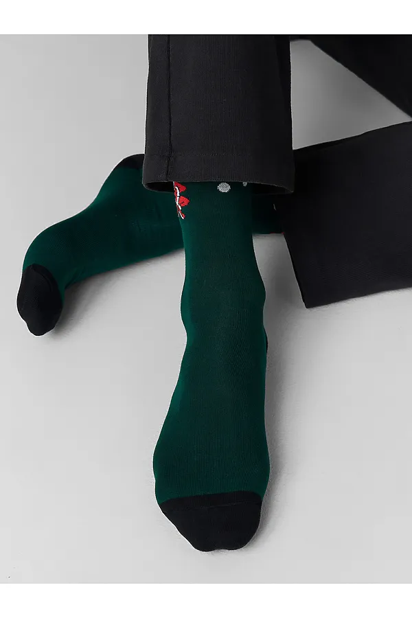 Носки мужские MARK FORMELLE, хвойный - фото 1
