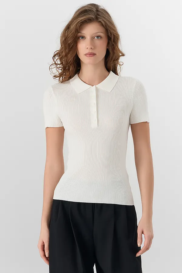 Джемпер женский MARK FORMELLE, молочный - фото 1