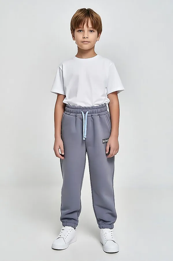 Детские брюки 430 НАТАЛИ, серый - фото 1