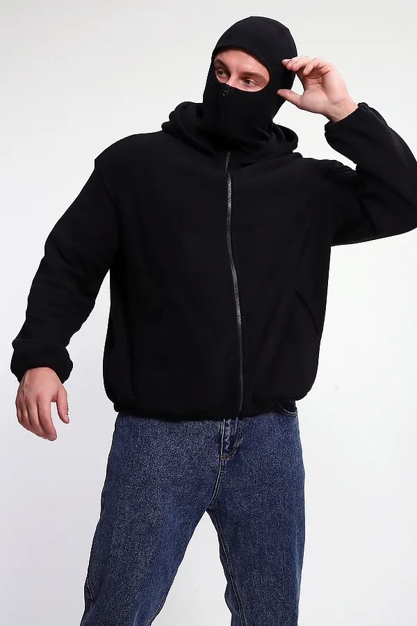 Худи 36992 НАТАЛИ, черный - фото 1