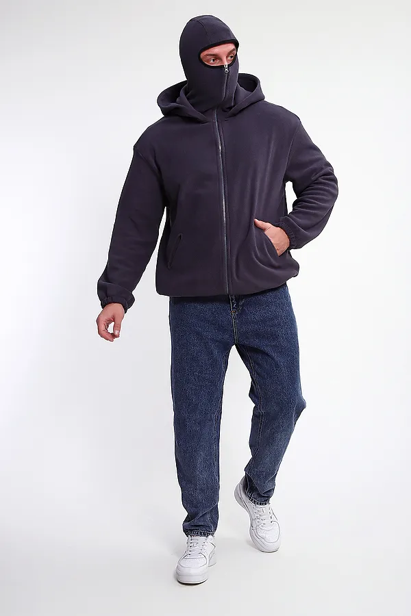 Худи 36992 НАТАЛИ, серый - фото 1